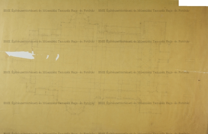 Szegedi Fogadalmi templom; alaprajza