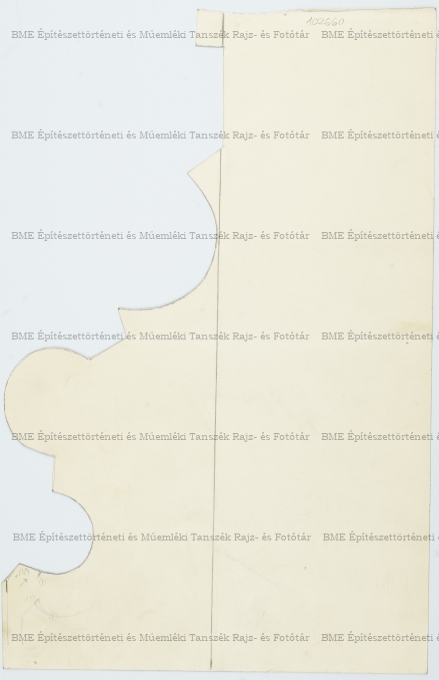 Gyulafehérvári székesegyház, 16-os sz. profil sablonja