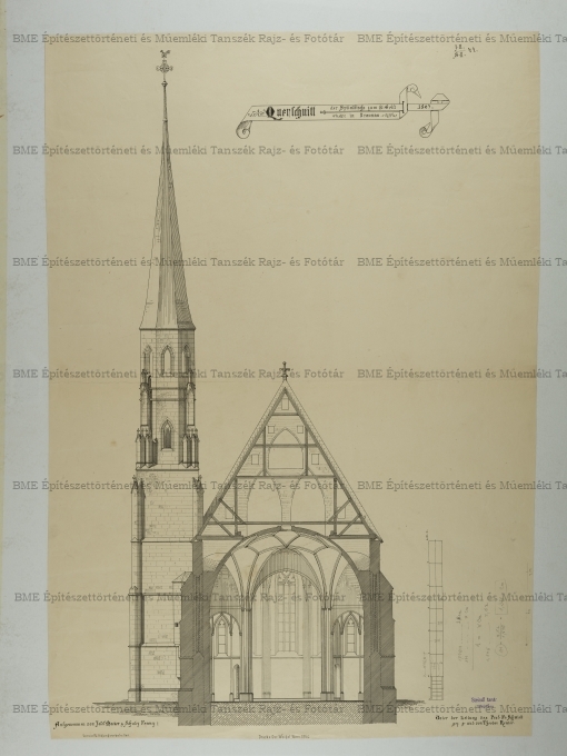 Braunau am Inn-i Brügerspitalkirche keresztmetszete