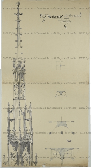 Bártfai Szent Egyed templom tabernákulumának részletei