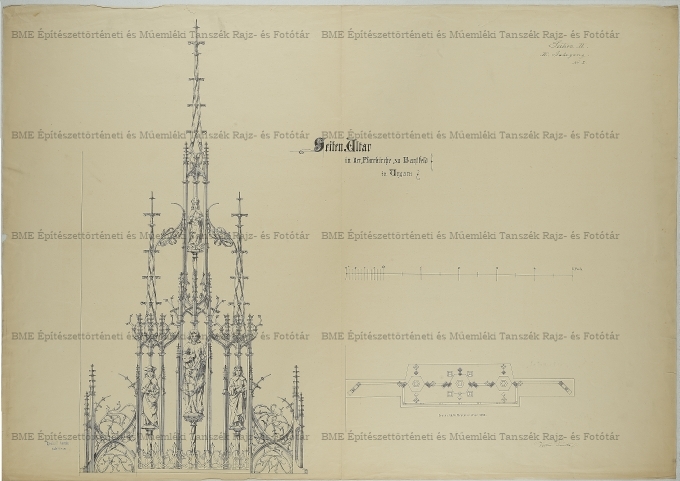Bártfai Szent Egyed templom oltárának részletei