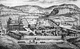 Kismartoni Esterházy-kastély, távlat 1663-72 állapot; festmények: Carpoforo Tencala, Luca Antonio Colombo, 1763-72