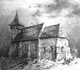 Marosszentimrei református templom, távlat