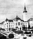 Marosvásárhelyi Városháza, távlat